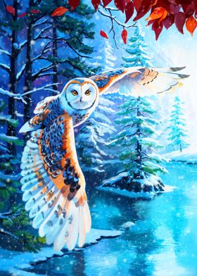 Winter Owl