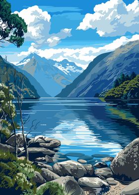 New Zealand Fjord