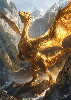 Noble Goldvein Dragon