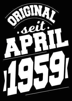 April 1959 65 Jahre