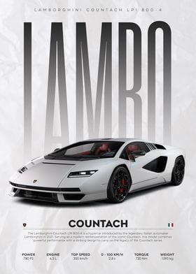 Lamborghini Countach LPI 8