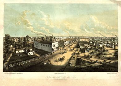 Oshkosh Wisconsin c 1850