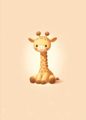 Giraffe Baby Calf Newborn