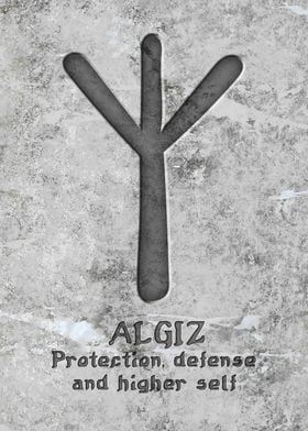 Algiz Rune Symbol