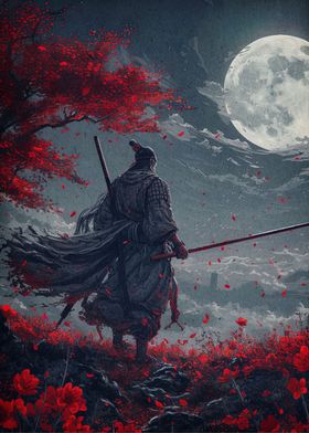 samurai moon japan