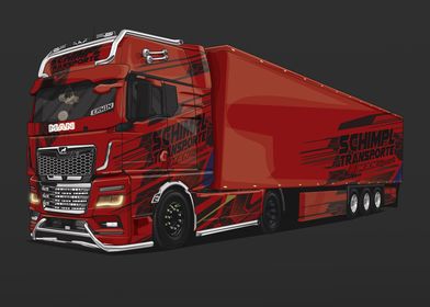 MAN TGX Schimpl Transporte