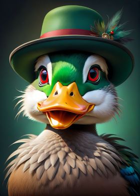 Duck with Hat