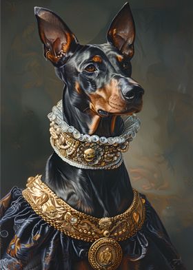 doberman dog Renaissance