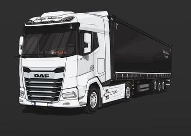 DAF XG 480 FT White