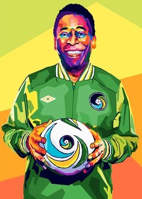Pele Legendary Footballer