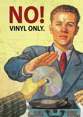 No vinyl only