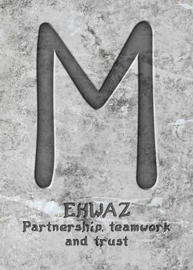 Ehwaz Rune Symbol