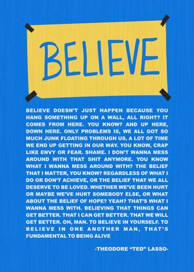 Believe Lasso Quotes