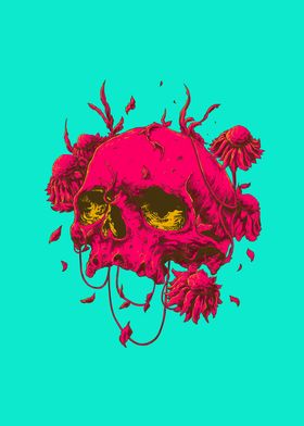 Pink Skull Nature Series