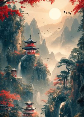 Chinese Landscape Japanese