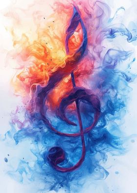 Note Music Colorful