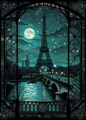 Midnight in Paris France