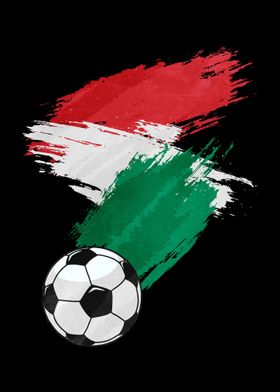 Hungary Flag Soccer