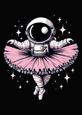 Astronaut Ballet Dancing