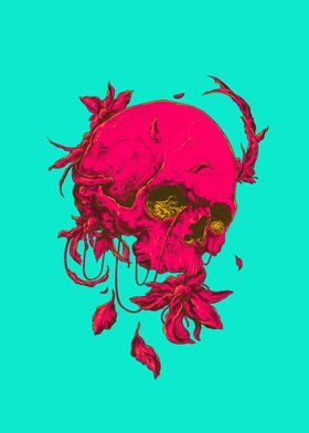 Pink Skull Nature Series