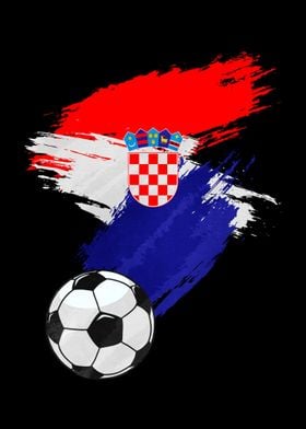 Croatia Flag Soccer