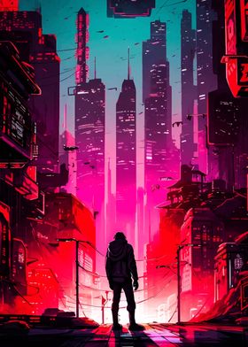 Cyberpunk City Night-preview-0