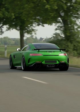 amg gtr green beast