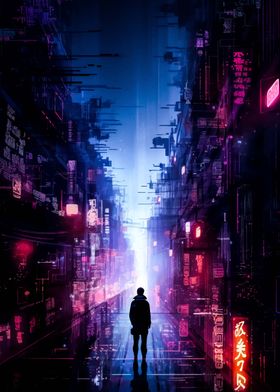 Cyberpunk City Night-preview-1