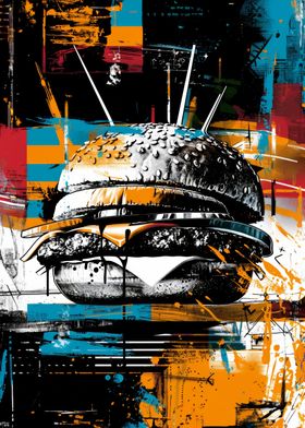 Abstract Burger
