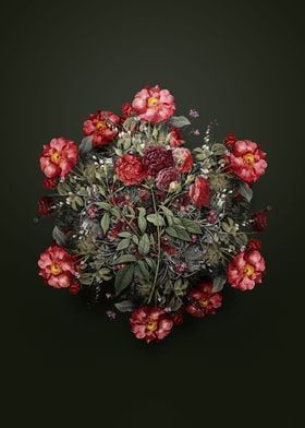 Ternaux Rose Bloom Wreath