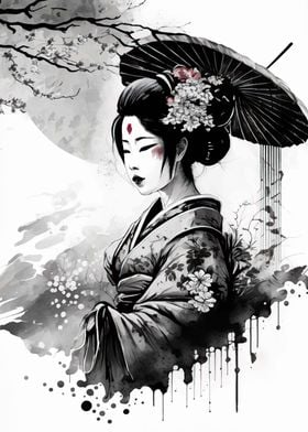 Geisha Cherry Blossom