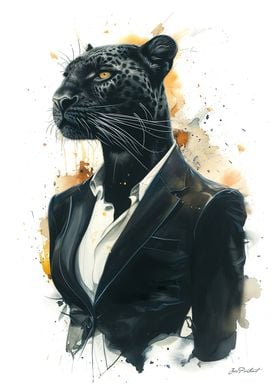 Black Panter Portrait