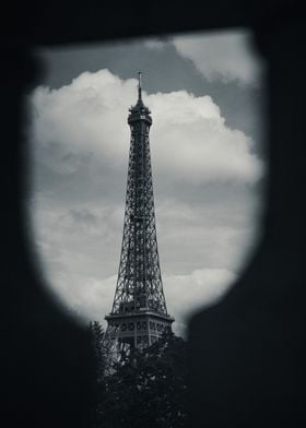 Eiffel Tower In A Frame