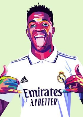 Vinicius JR Wpap Art