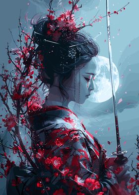 Geisha Moon Japan