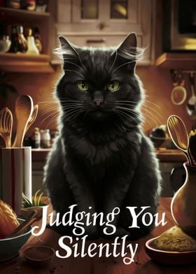 Cat Judging You Silently