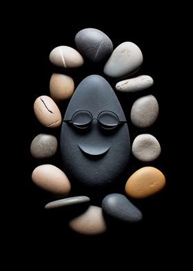 Pebbles in Astral Harmony