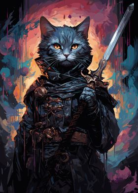 Cat Samurai