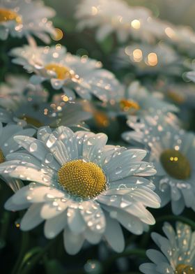 Daisy Flower Vintage