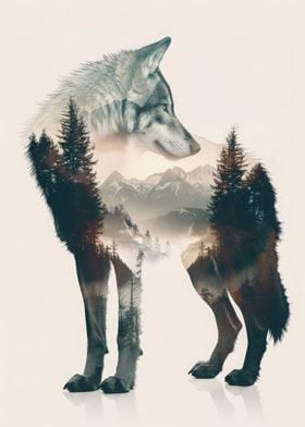 Wolf Animal Forest
