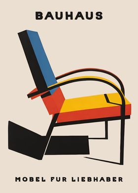 Bauhaus Chair Wall Art