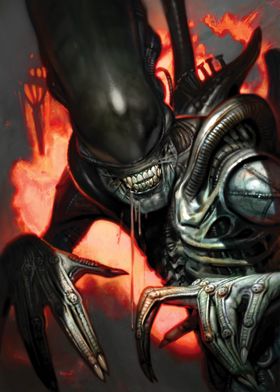 Alien Comics Stylized-preview-1