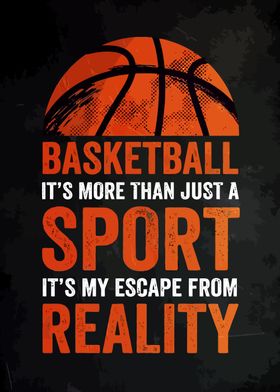 Sport Basketball Quote