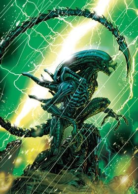 Alien Comics Stylized-preview-2