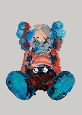 Kaws Painting