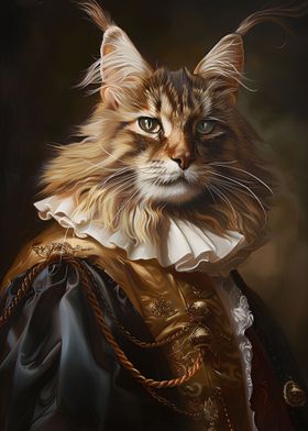 Maine Coon cat Renaissance