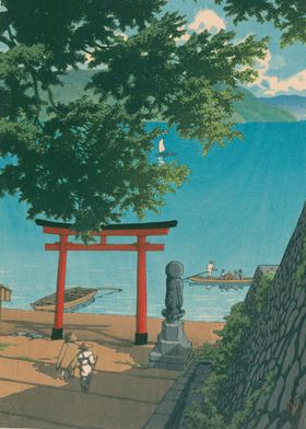 Kawase Hasui Chuzenji Lake