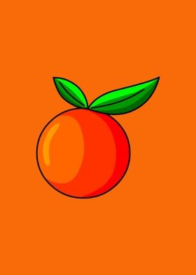 Minimalist Orange