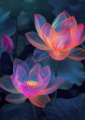 Lotus Neon Magic