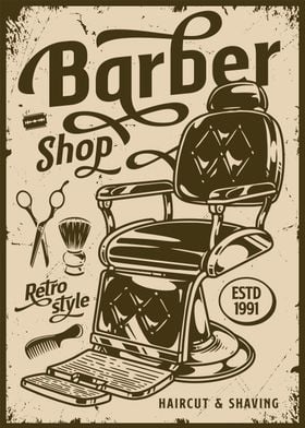 Barbershop Retro Style